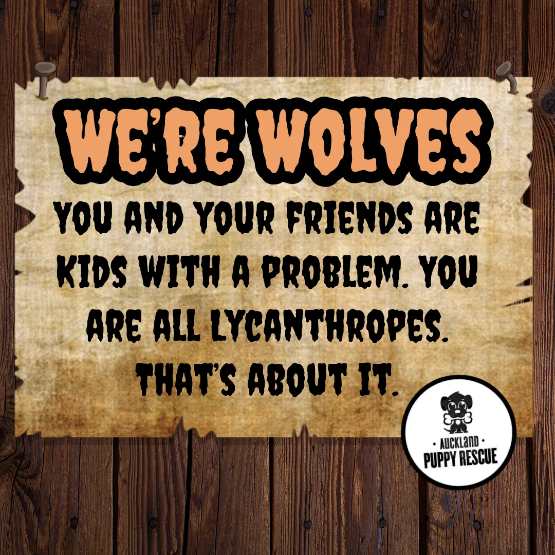 We're Wolves - One-page RPG product image (1)