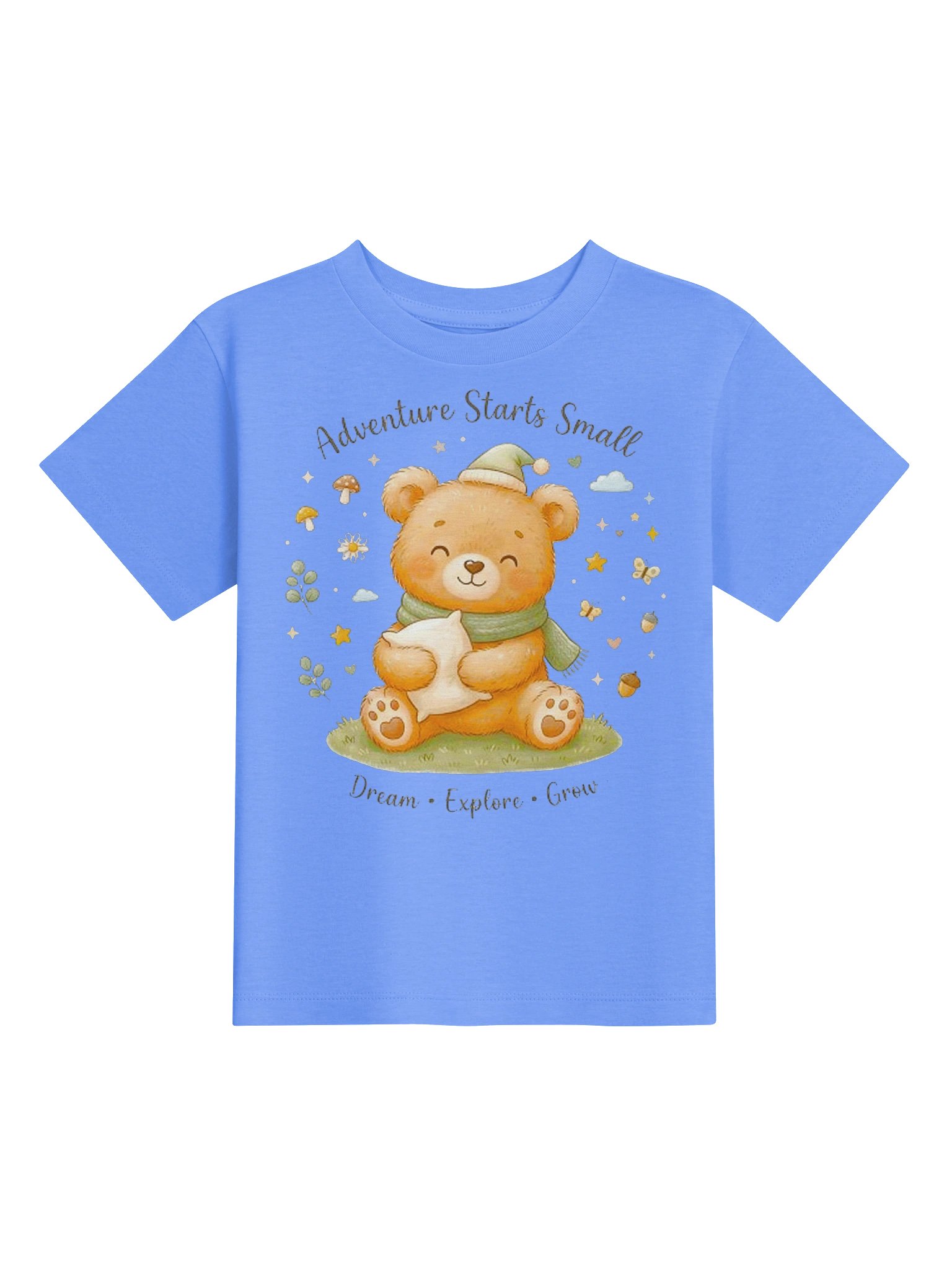 Adventure Starts Small Cute Teddy Bear Toddler T-Shirt product image (2)