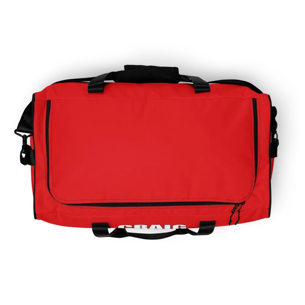 Craig Monson Barbell Signature Collection Red Gym Bag product image (8)
