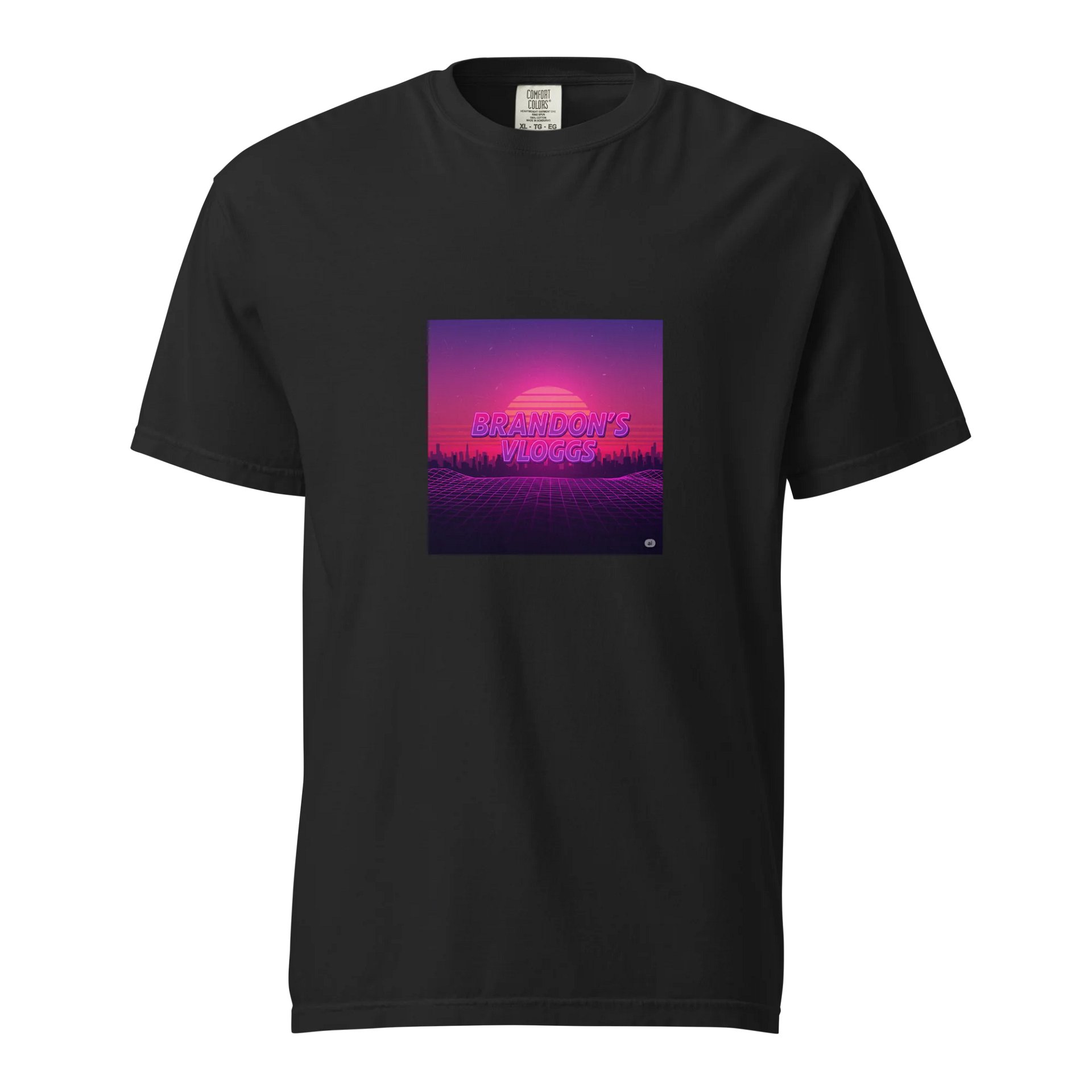 Brandon’s vlogs logo tee product image (1)