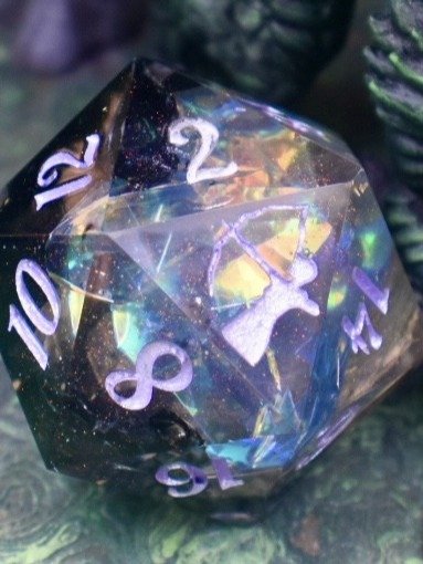 Gleaming Shadows - D20 Chonk Scales of Basgiath Collection product image (2)