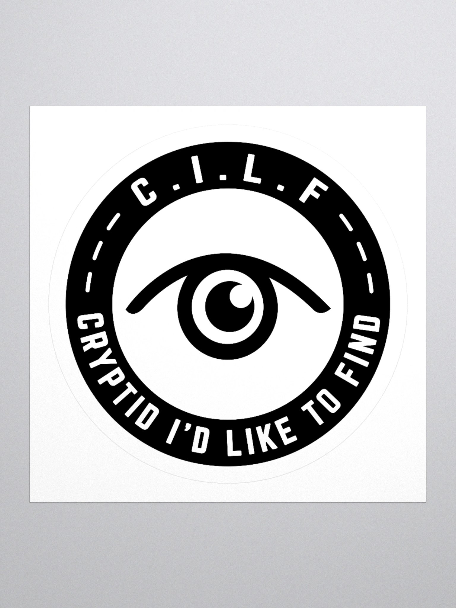 CILF (Cryptid I'd Like To Find) - Sticker product image (3)