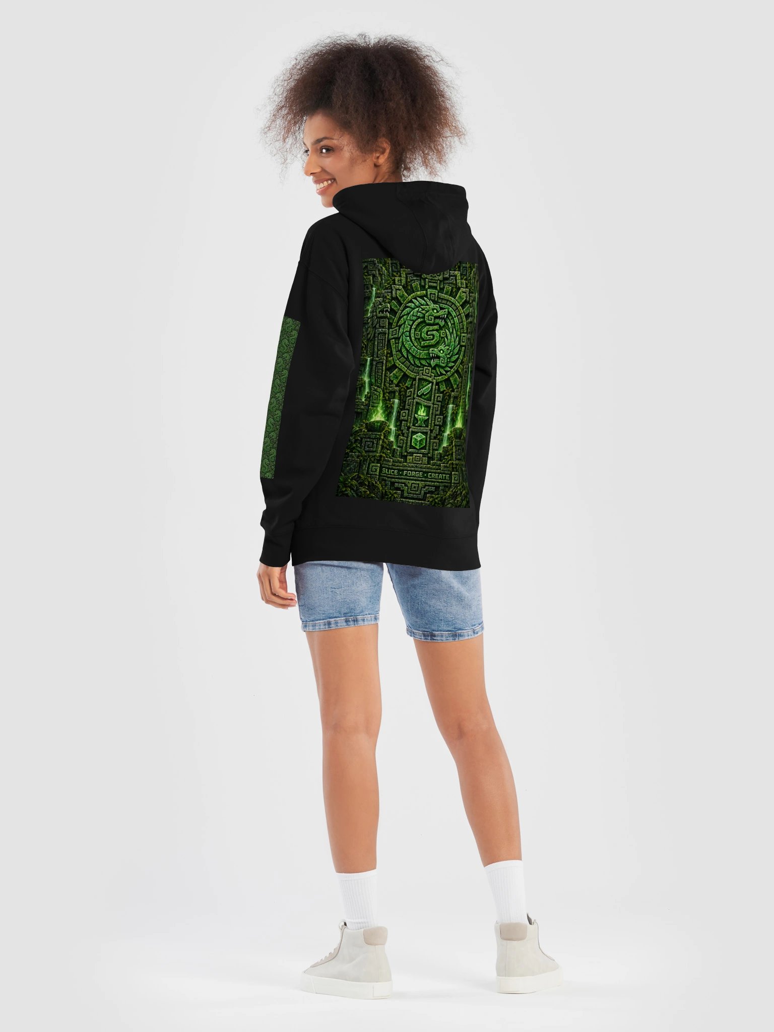 Ancient Forge — Temple Serpent Hoodie product image (8)