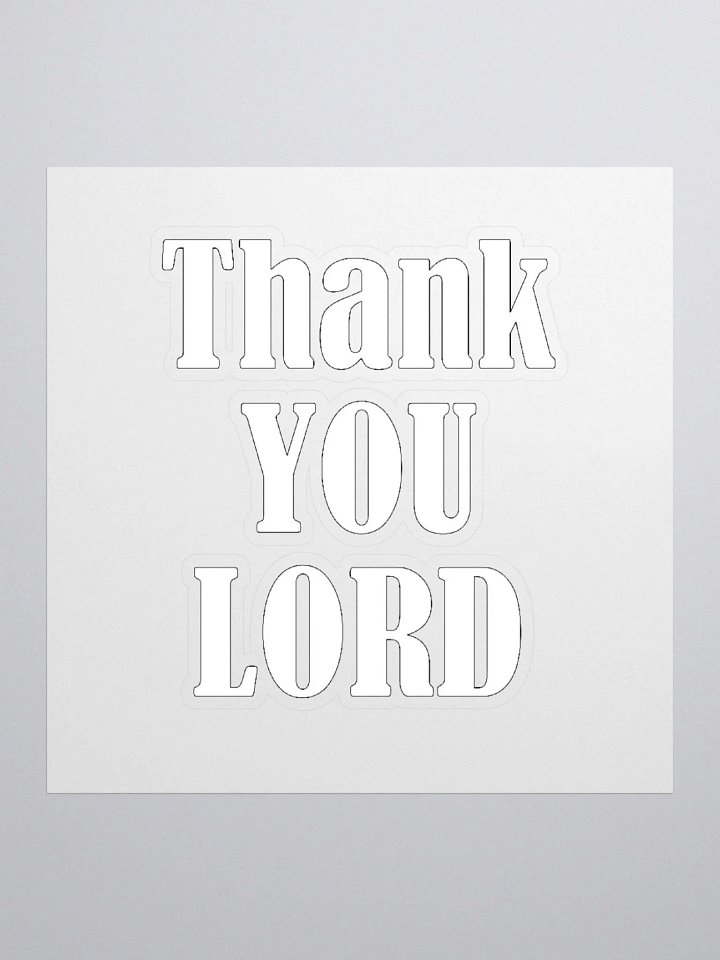 THANK YOU, LORD, product image (1)