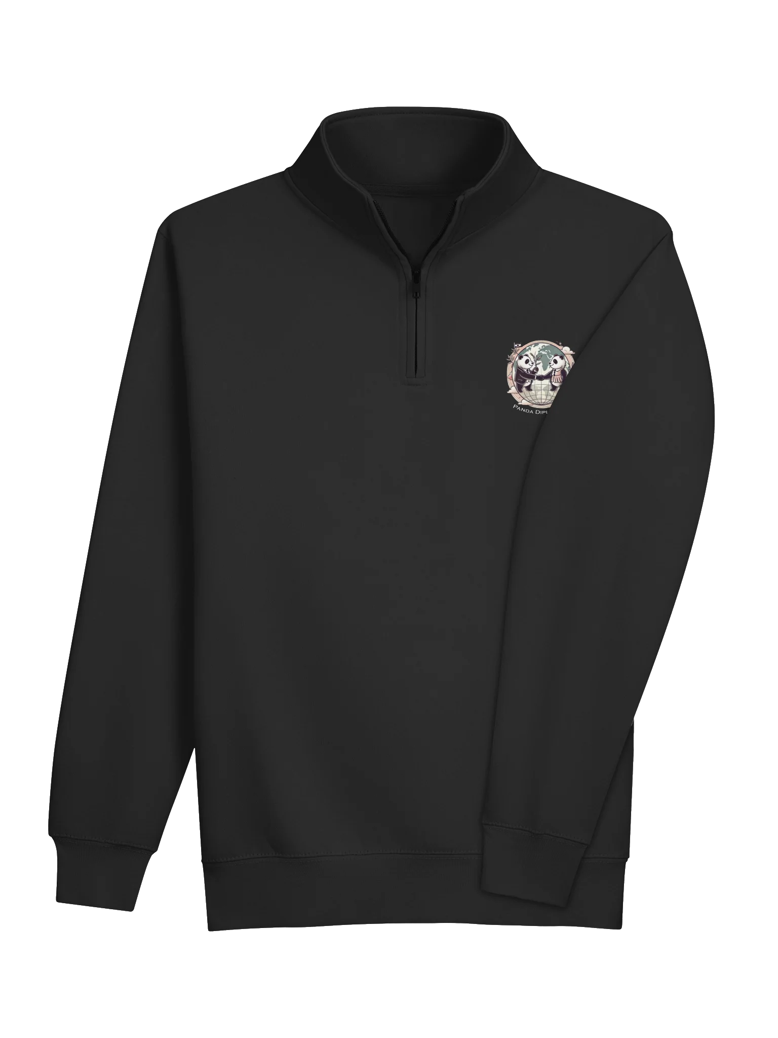 Panda Diplomacy Quarter-Zip Sweatshirt product image (12)