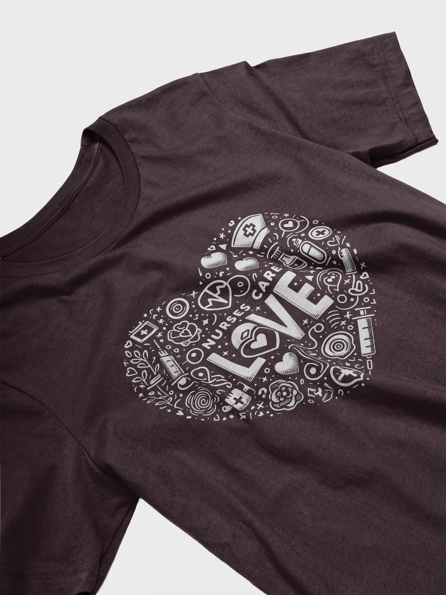 Nurse Love Icon Heart T-Shirt product image (31)
