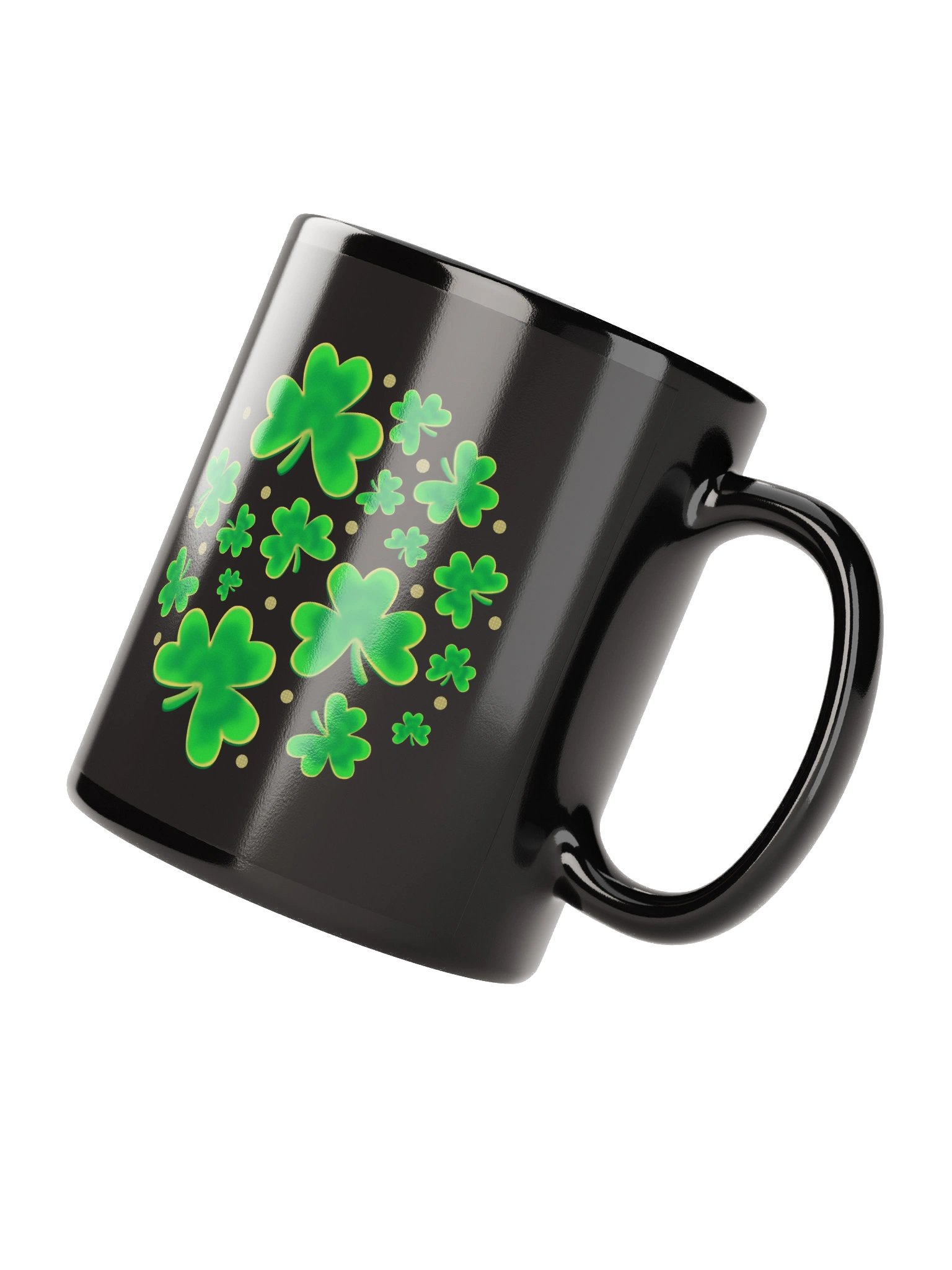 Gilded Luck Black Mug product image (2)