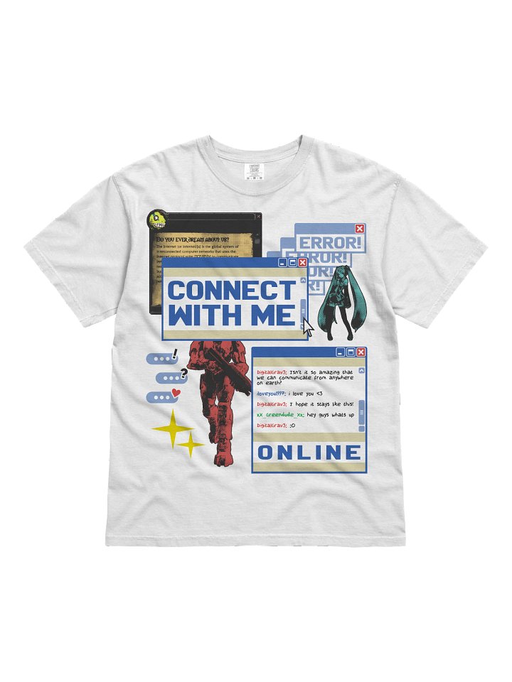 CONNECT WITH ME T-SHIRT product image (1)