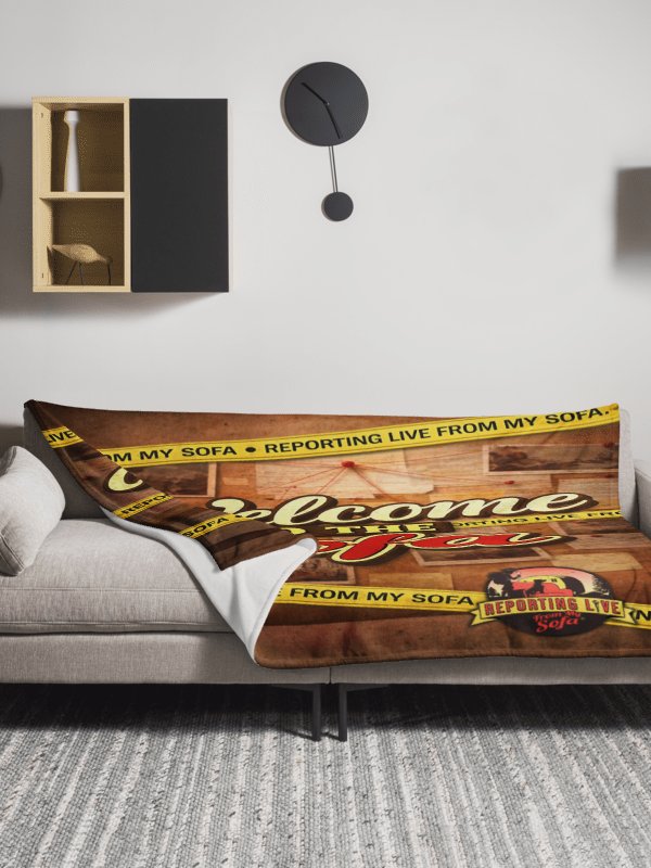 Welcome to the Sofa Cozy Fleece Blanket product image (5)