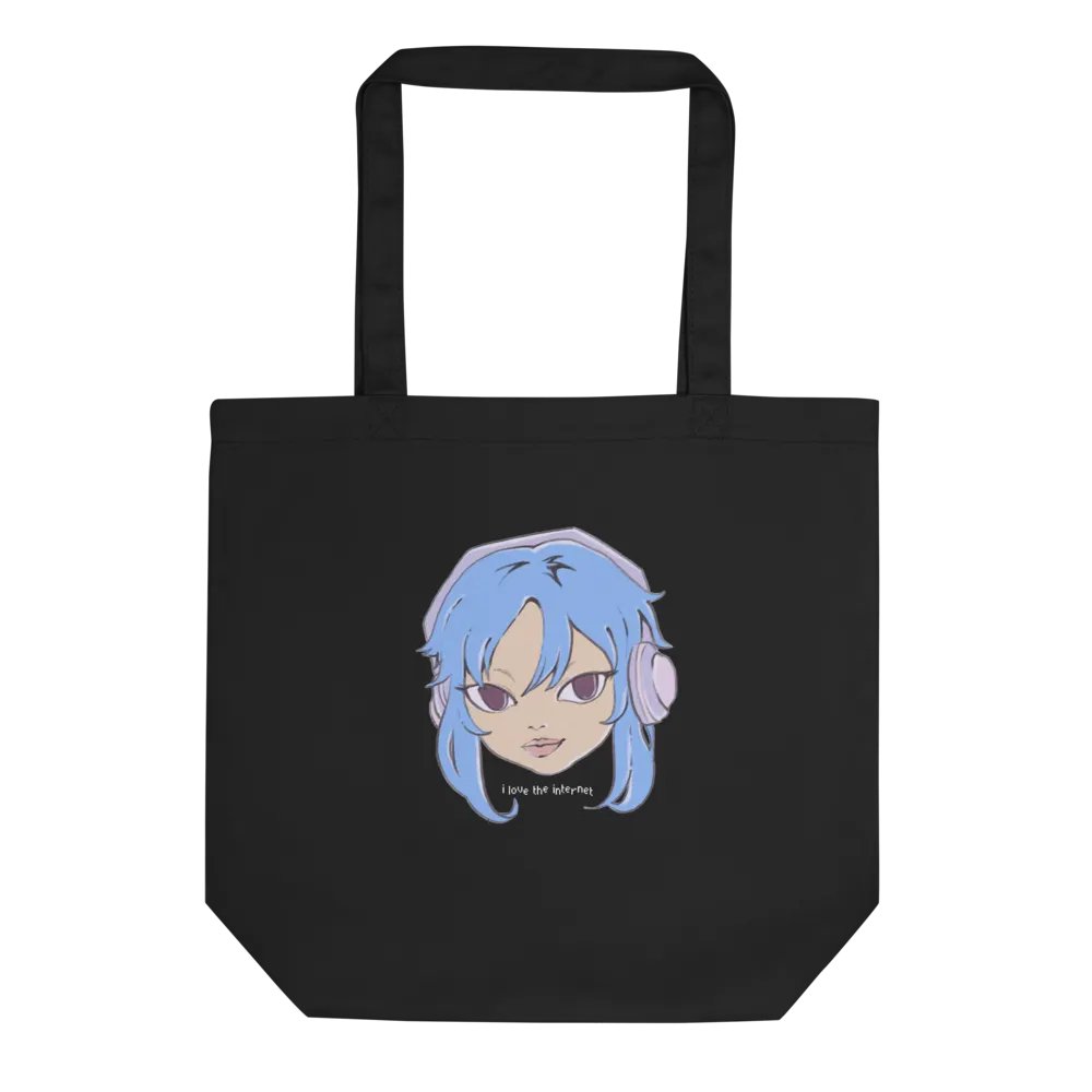 I Love The Internet Tote Bag - Black product image (5)
