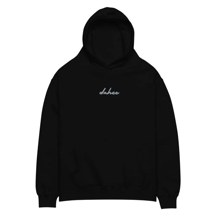 Koi Hoodie -black (embroidered) product image (2)