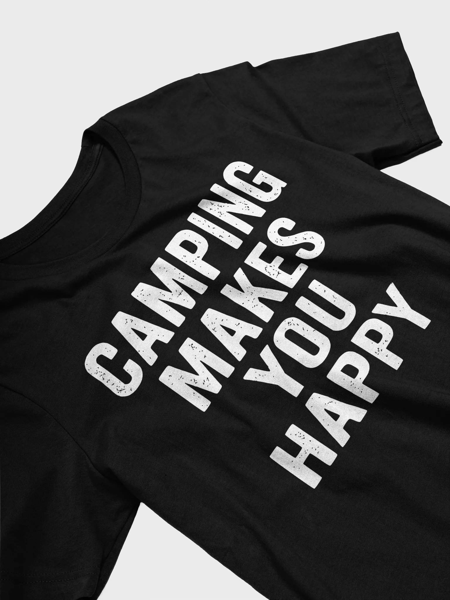 Camping Makes You Happy Bold Distressed product image (4)