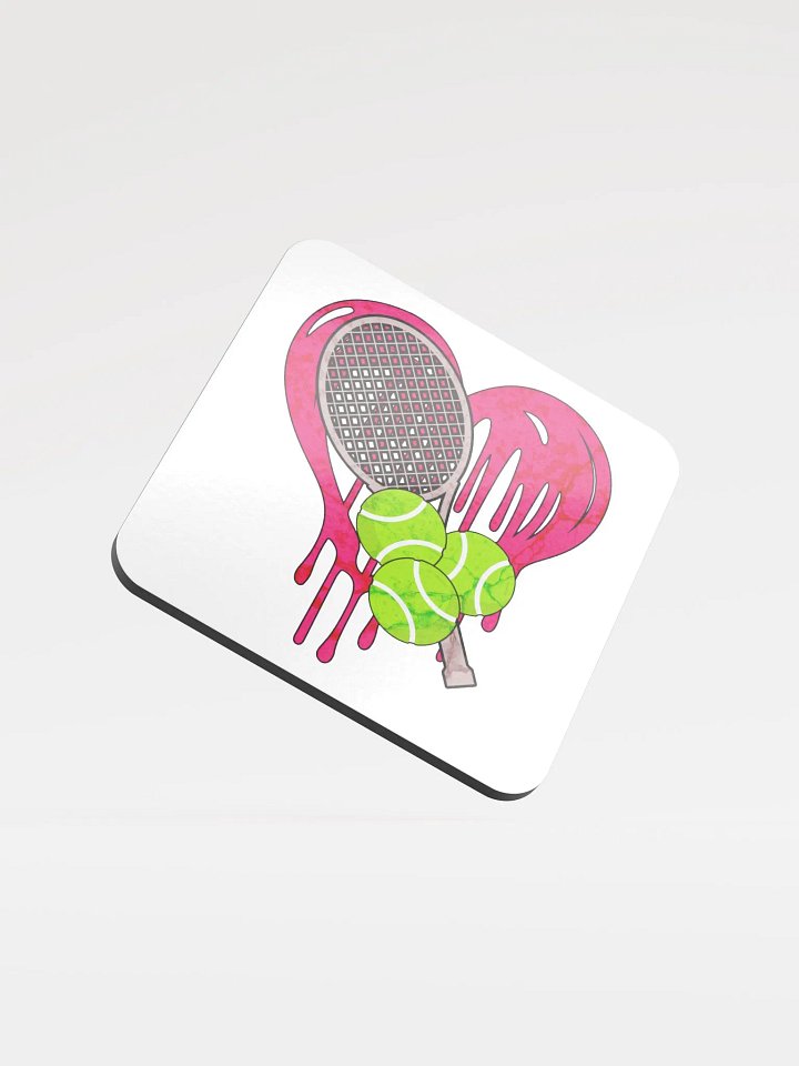 Heart Tennis Artistic Love Coaster Set product image (2)