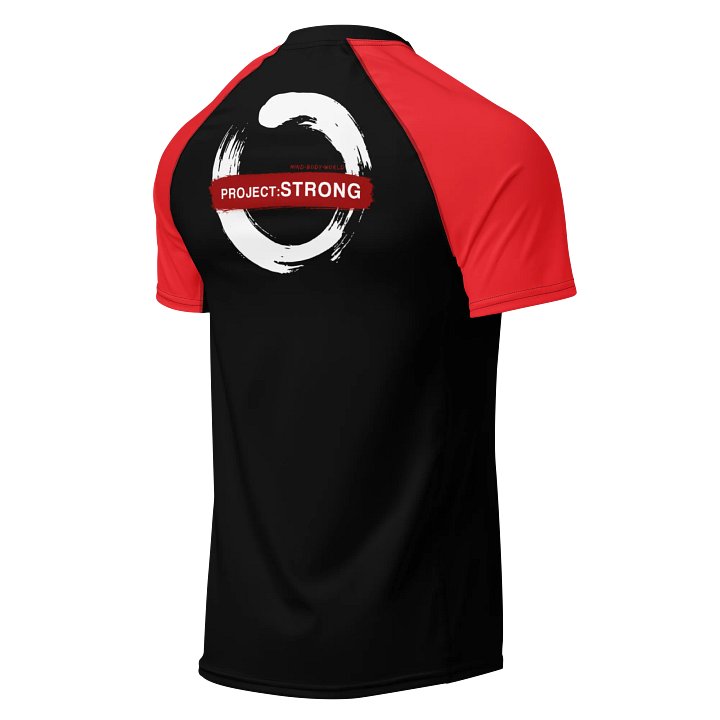 Family Karate/Project:STRONG Short Sleeve Men's Rash Guard product image (2)