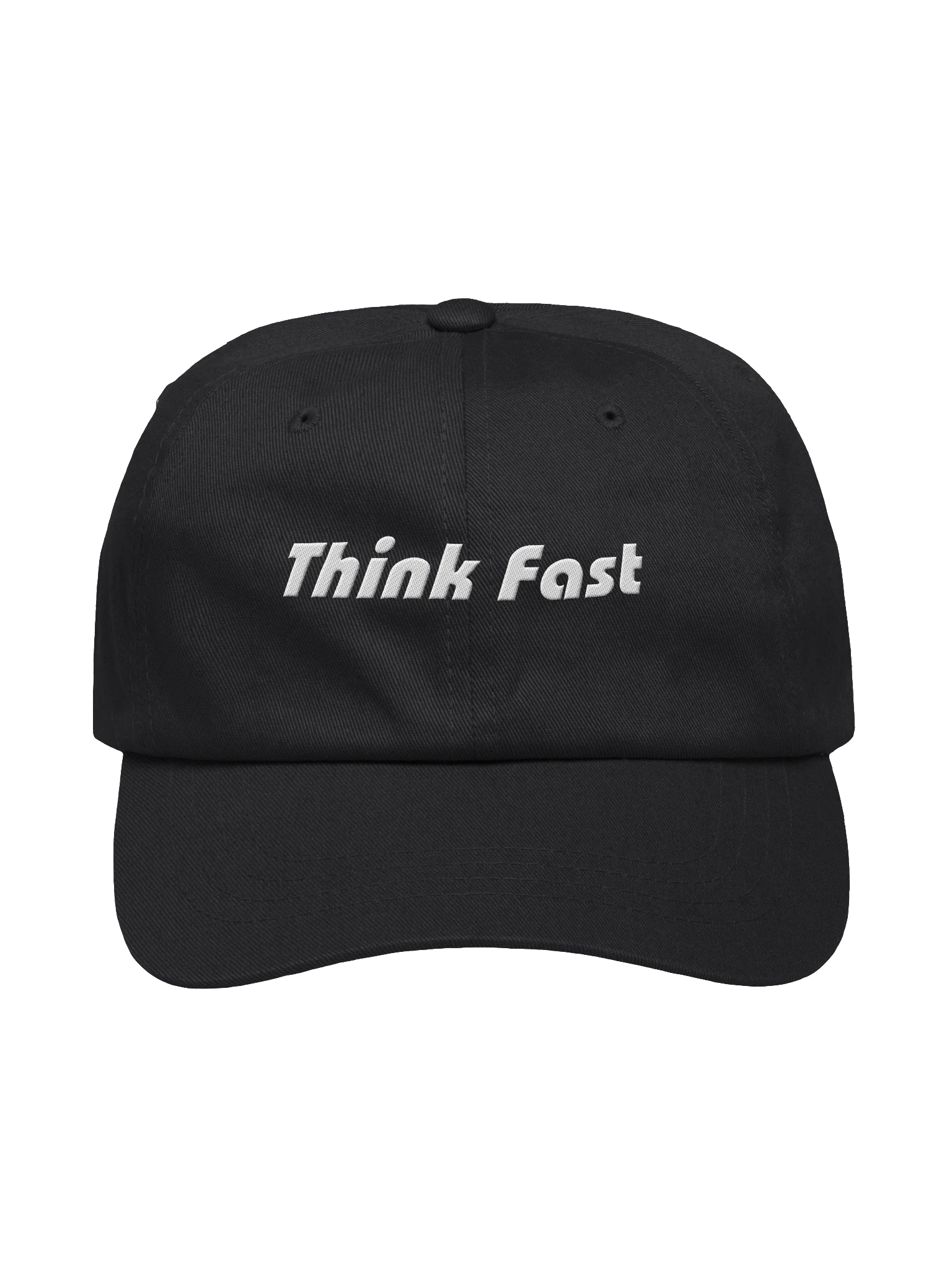 Think Fast Dad Hat - Black product image (1)