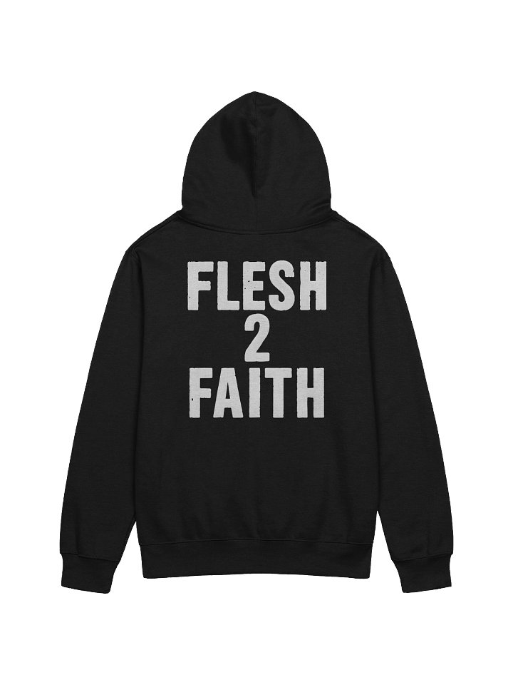 From Flesh 2 Faith — Logo Hoodie (White) product image (2)