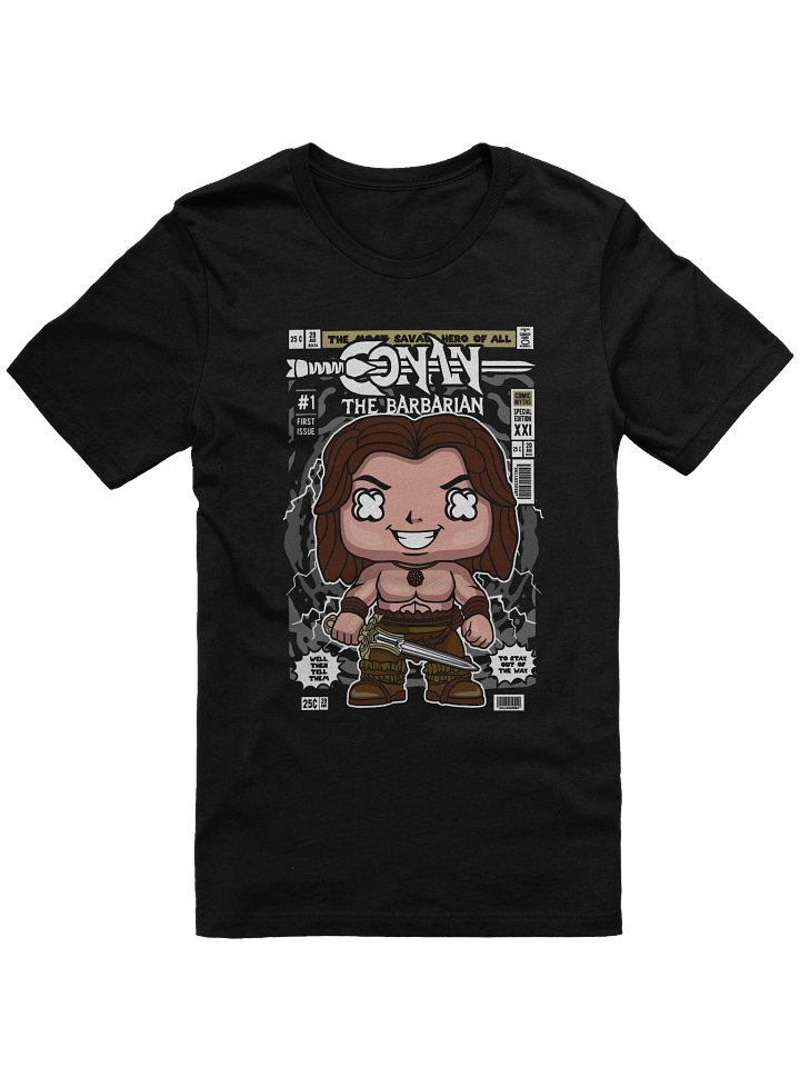 Barbarian Warrior Comic T-Shirt product image (1)