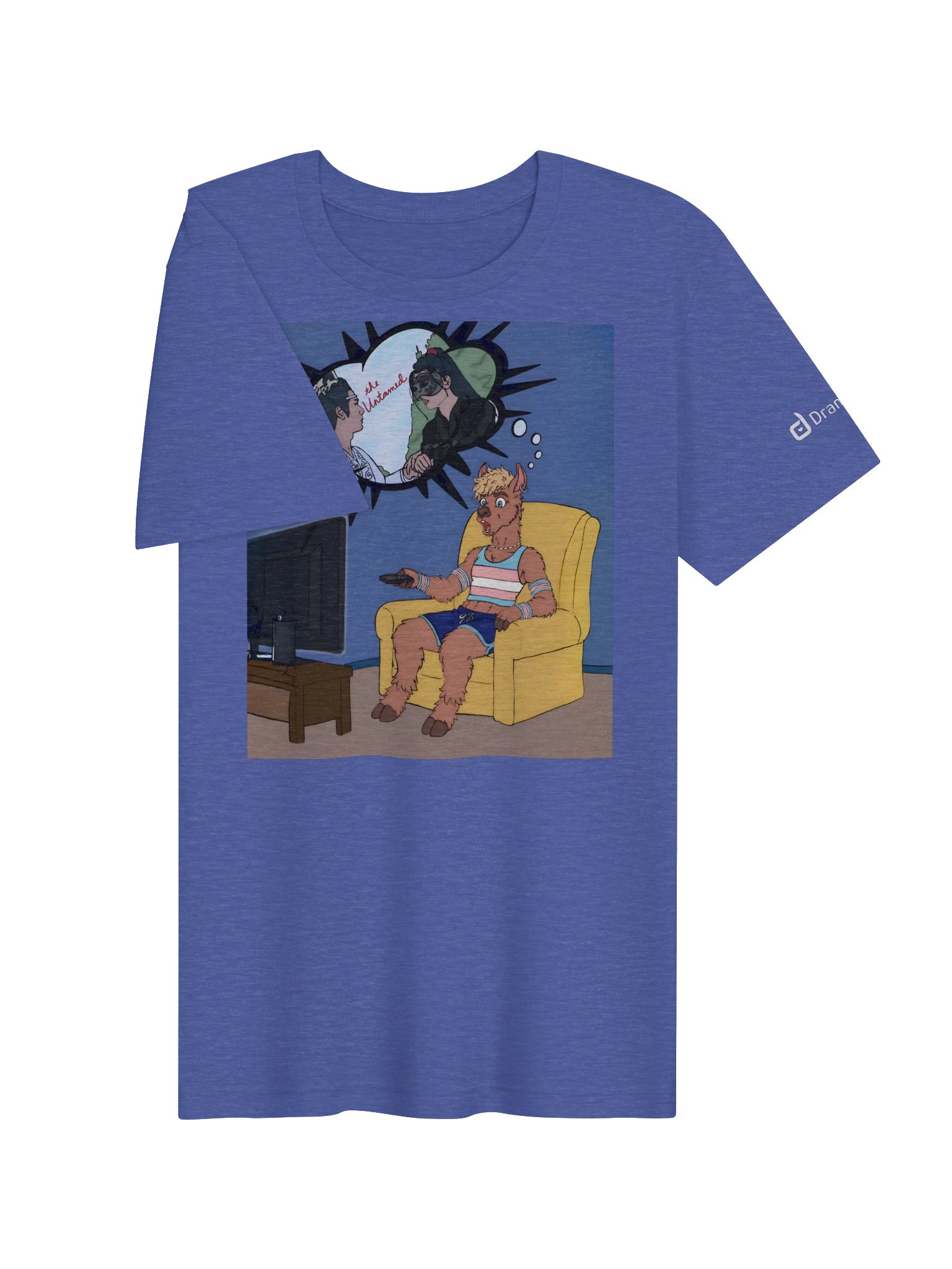 True - An Untamed Fan | DramaLlama Pride Llama Collection product image (53)
