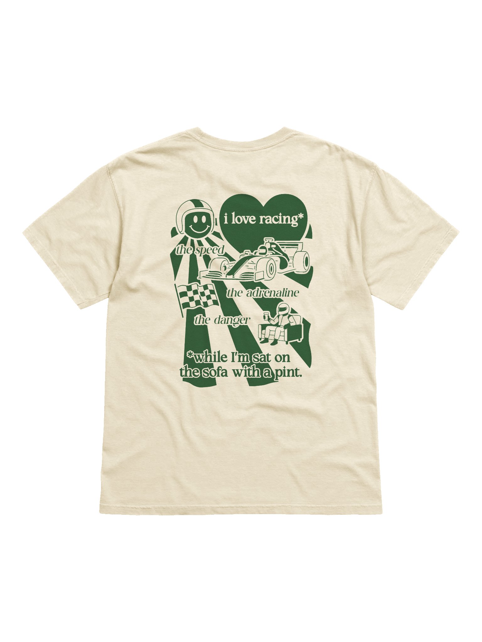 I Love Racing Tee product image (4)