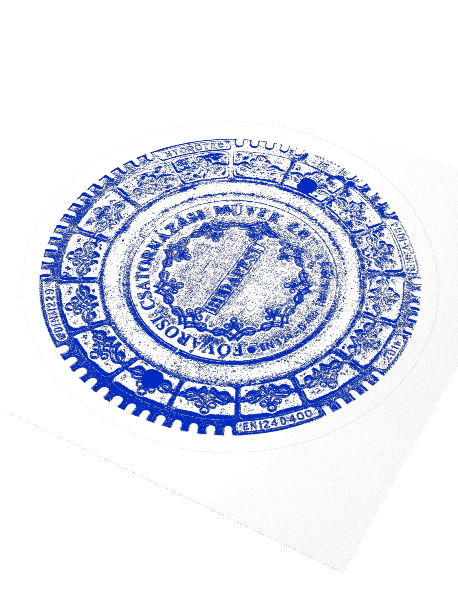 Budapest Sewer Works Sticker product image (3)