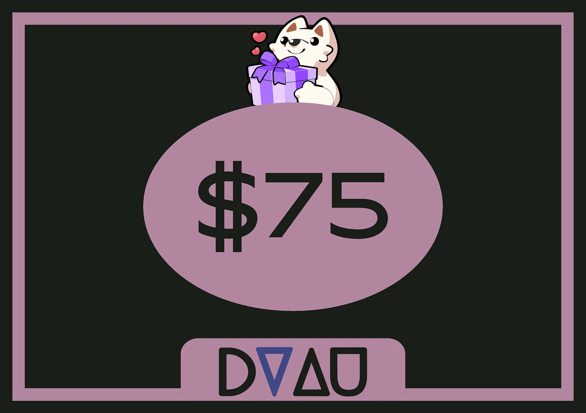 $75 USD Gift Card product image (1)