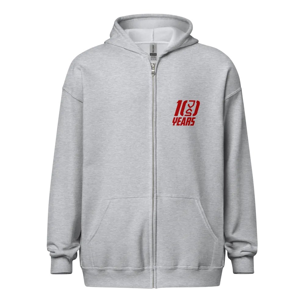 For the Culture Red / White Zip Up product image (10)