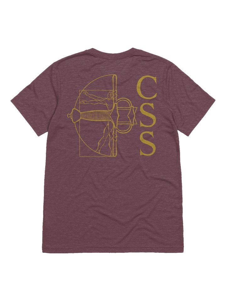 CSS T Shirt Maroon product image (2)