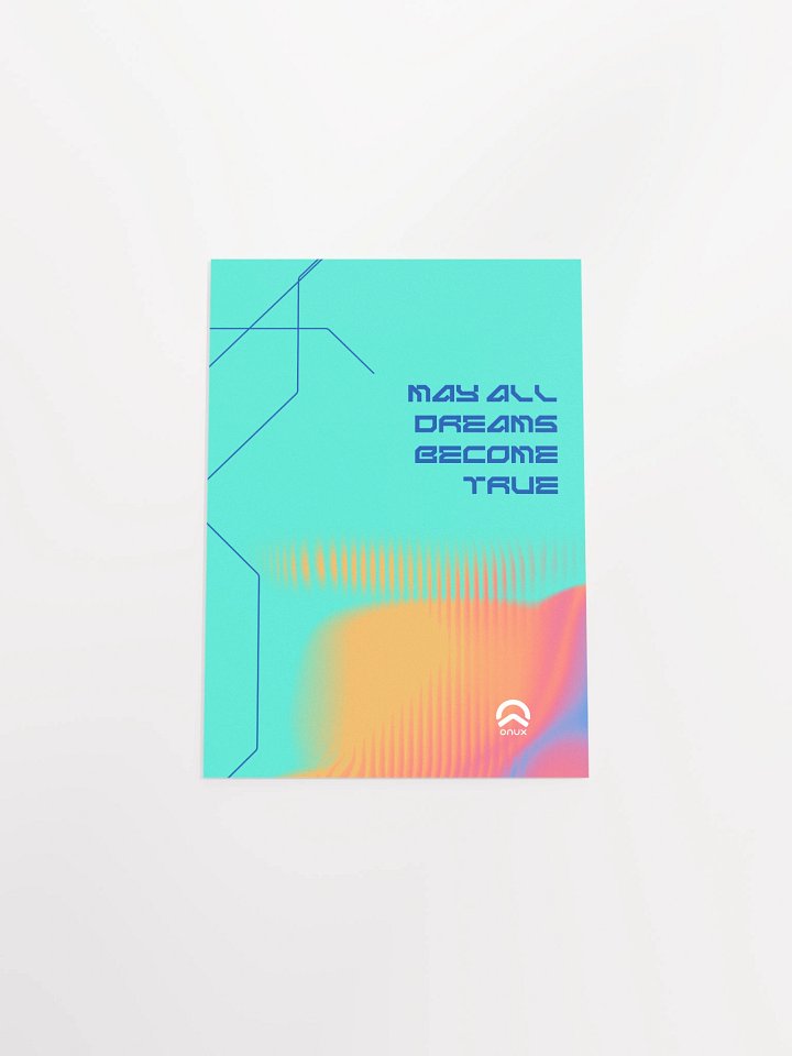 Onux - Orbinary - Poster | Visionare - May all dreams become true product image (1)