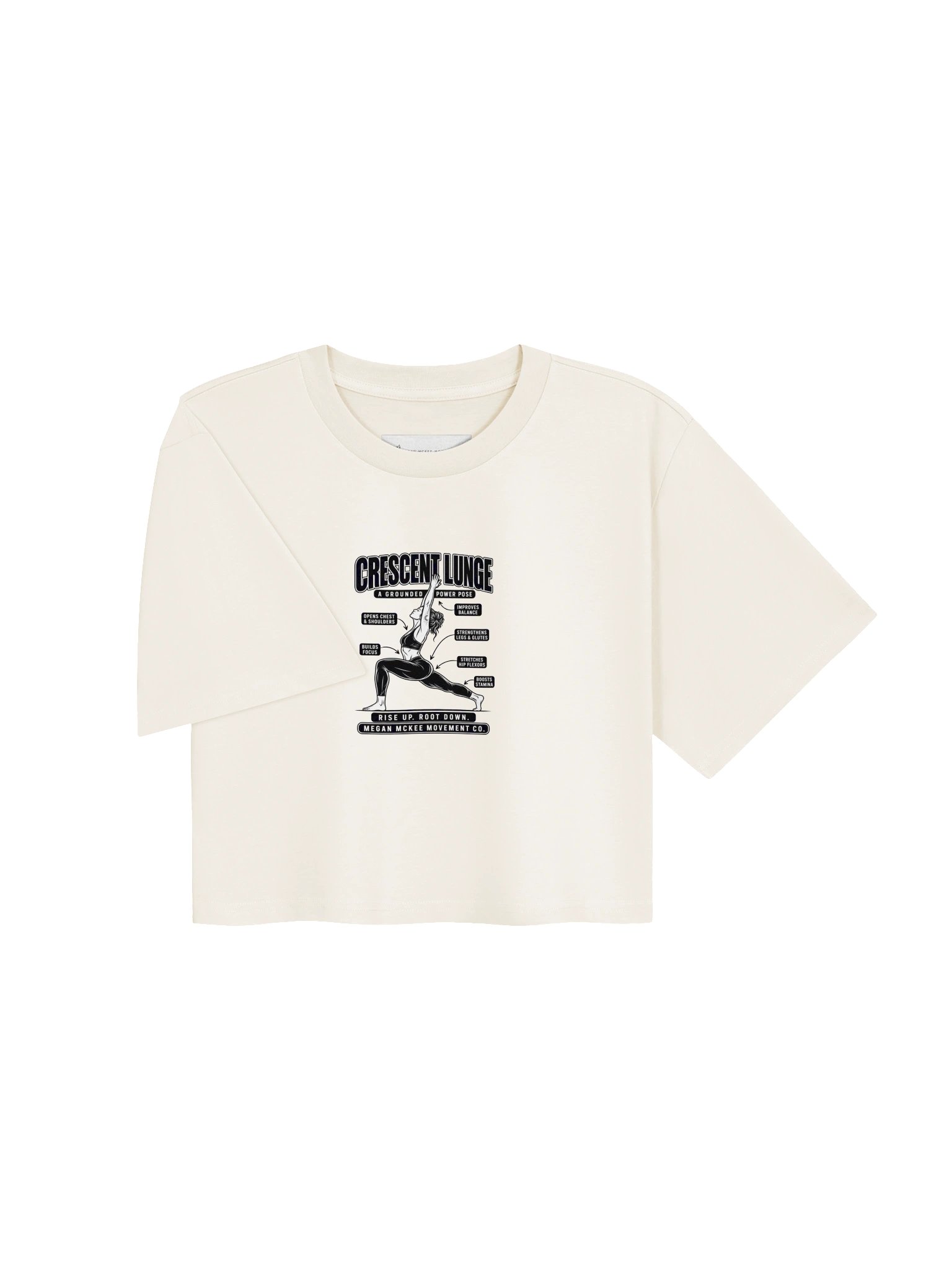 Crescent Lunge Cropped Tee product image (27)