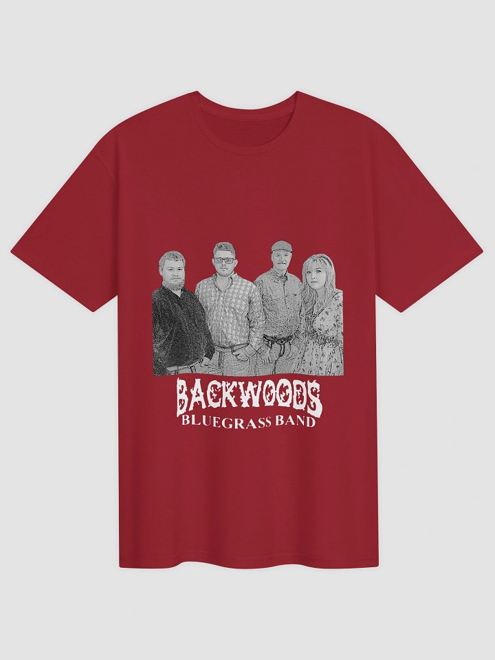 Unisex Backwoods Photo T-Shirt/ White Logo product image (4)