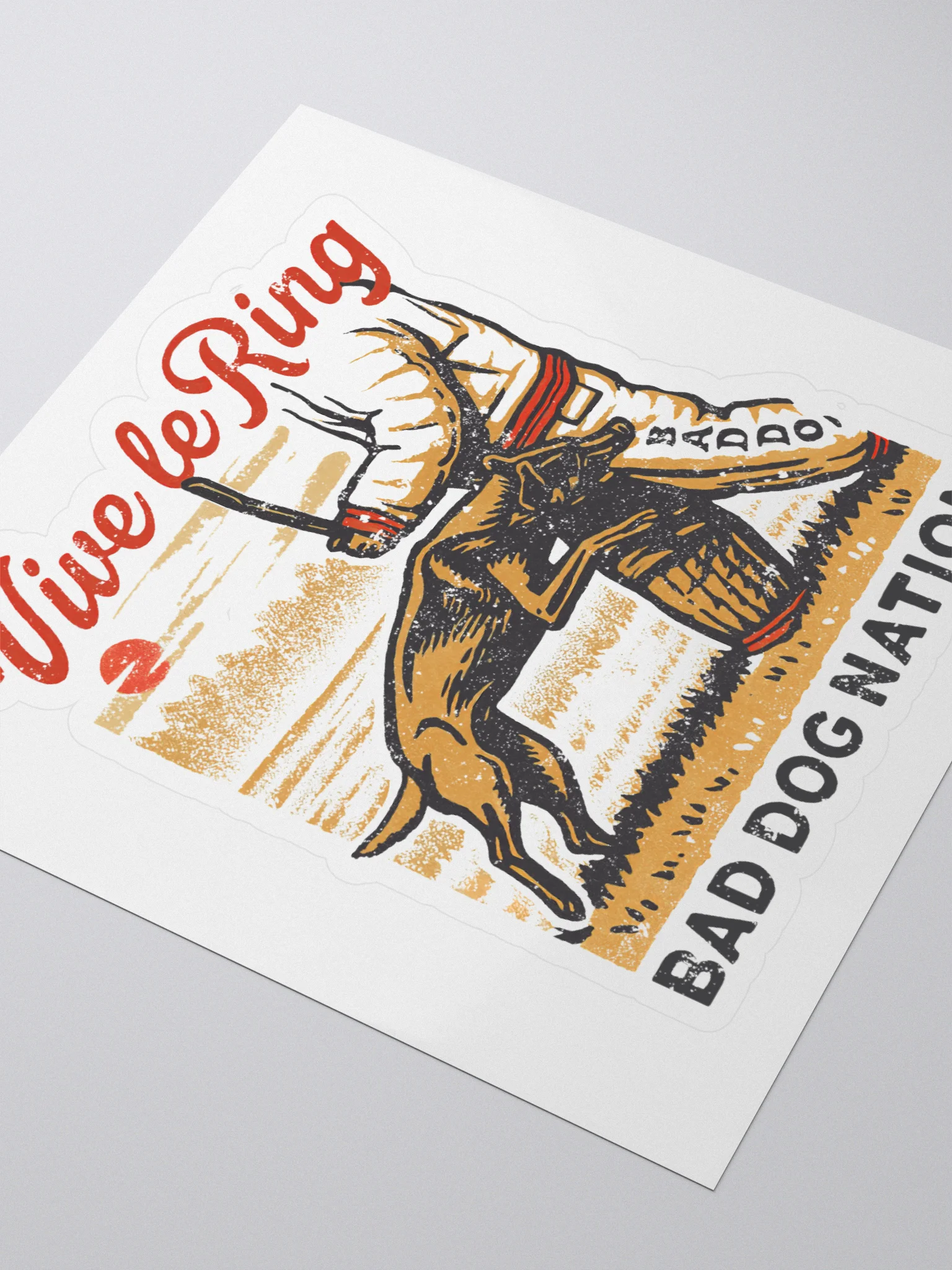 Vive le Ring - Sticker product image (3)