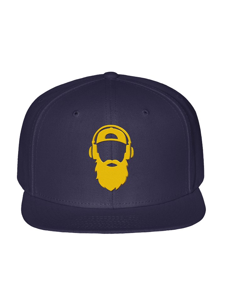 Flat Bill Rolen Beats Icon Hat – Yellow Logo product image (1)