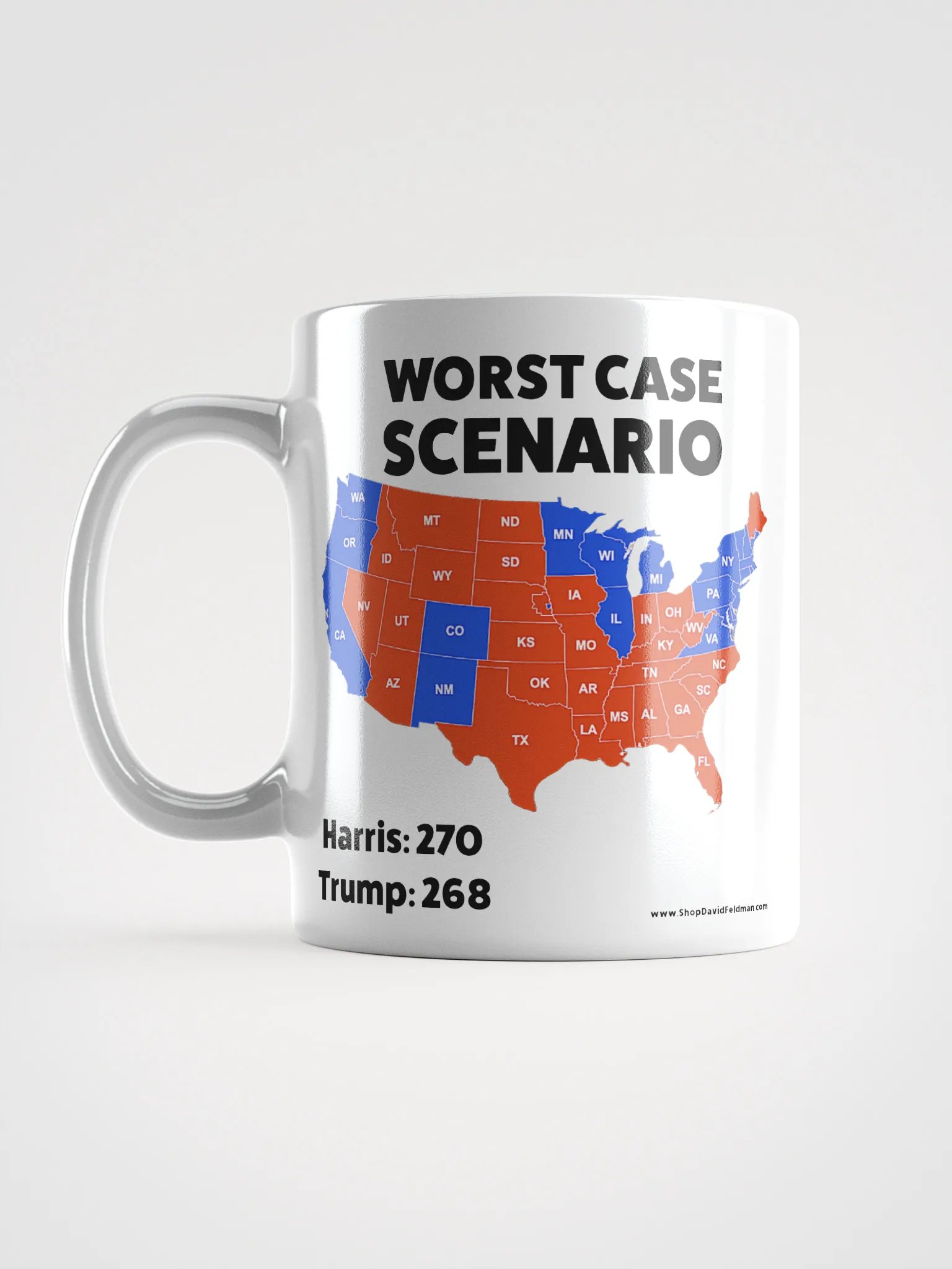 Worst Case Scenario Ceramic Coffee Mug product image (6)