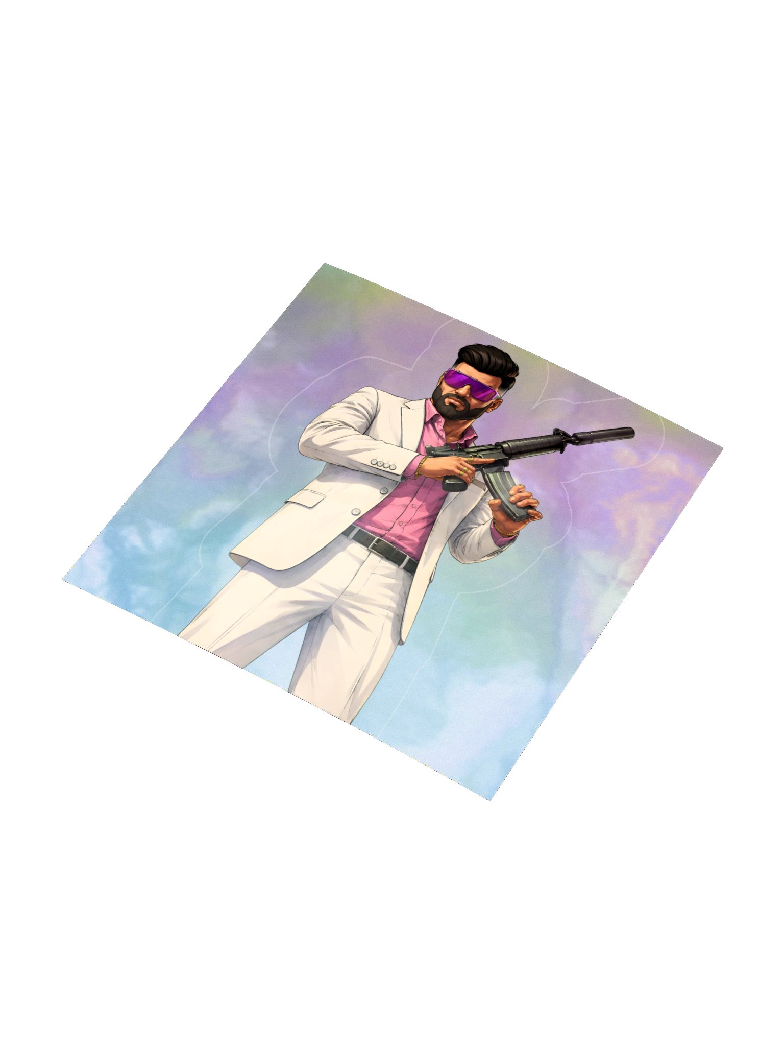 Droppo Escobar Mag Check Sticker product image (3)