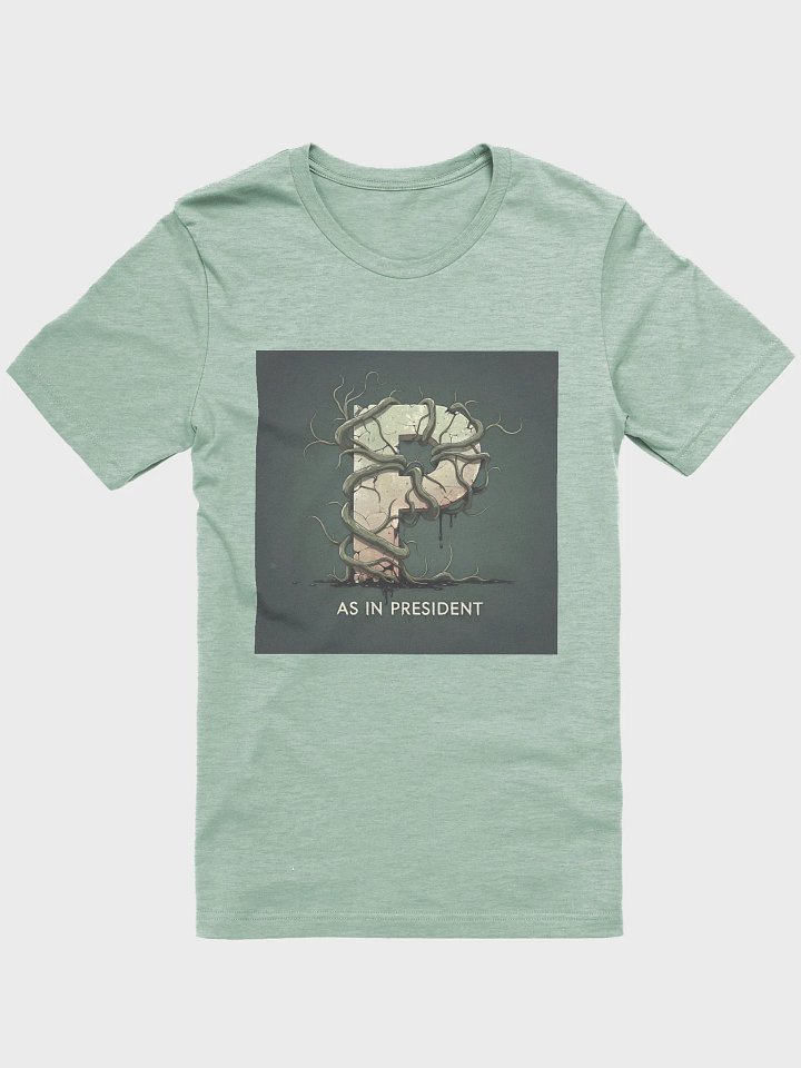 P as in president super soft t-shirt by dark alphabet product image (1)