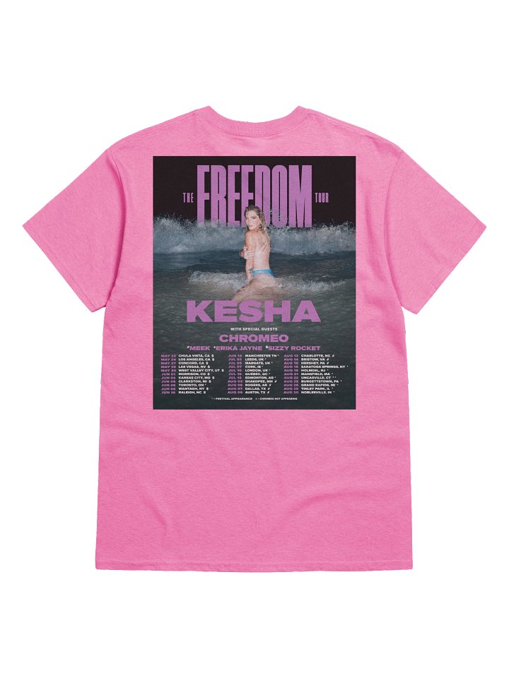 Kesha The Freedom Tour 2026 Merch Tshirt product image (12)