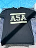 Across Five Aprils: A5A Old School Print (Cream on Black)