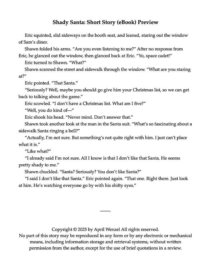 Shady Santa: Short Story (eBook) product image (2)