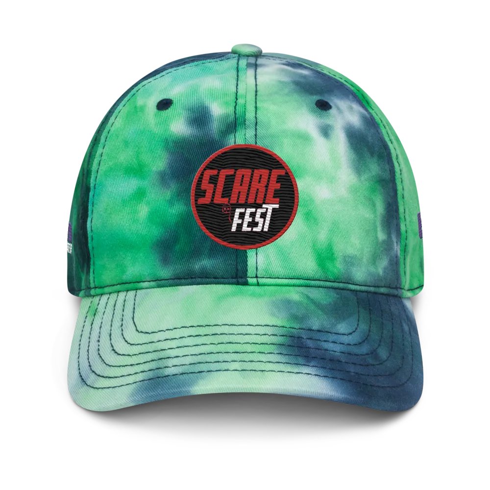 ScareFest Tie-Dye Dad Hat product image (1)