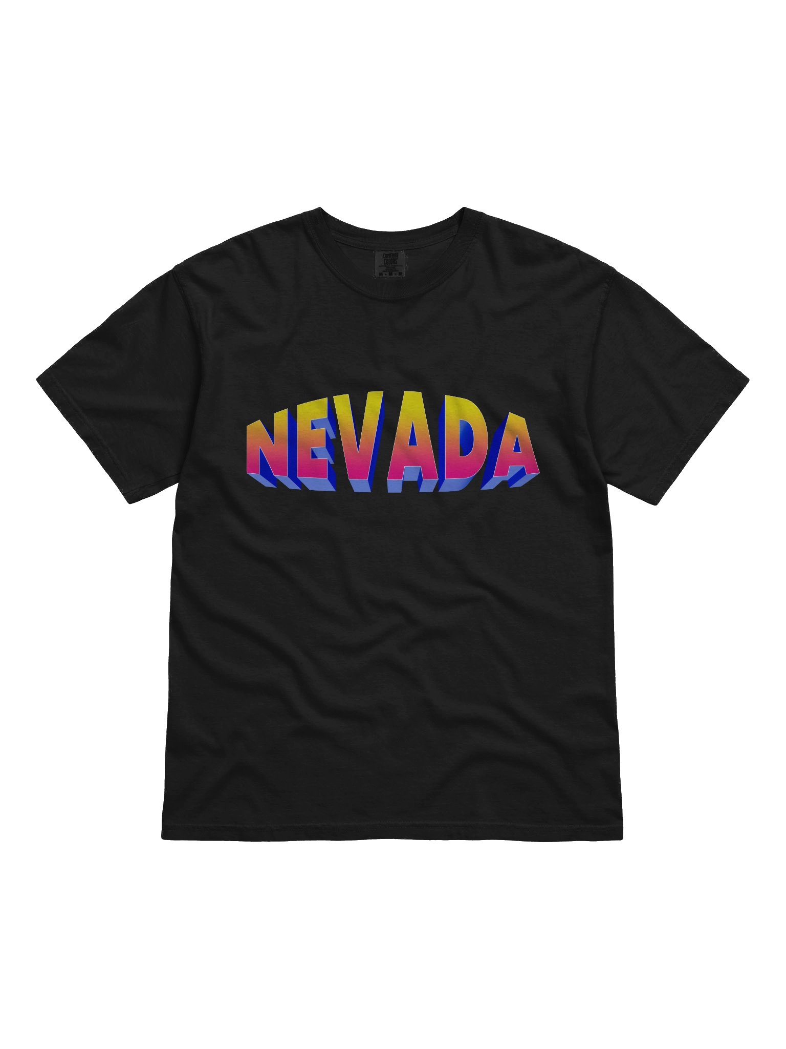 NEVADA 3D Gradient Comfort Colors Tee product image (1)