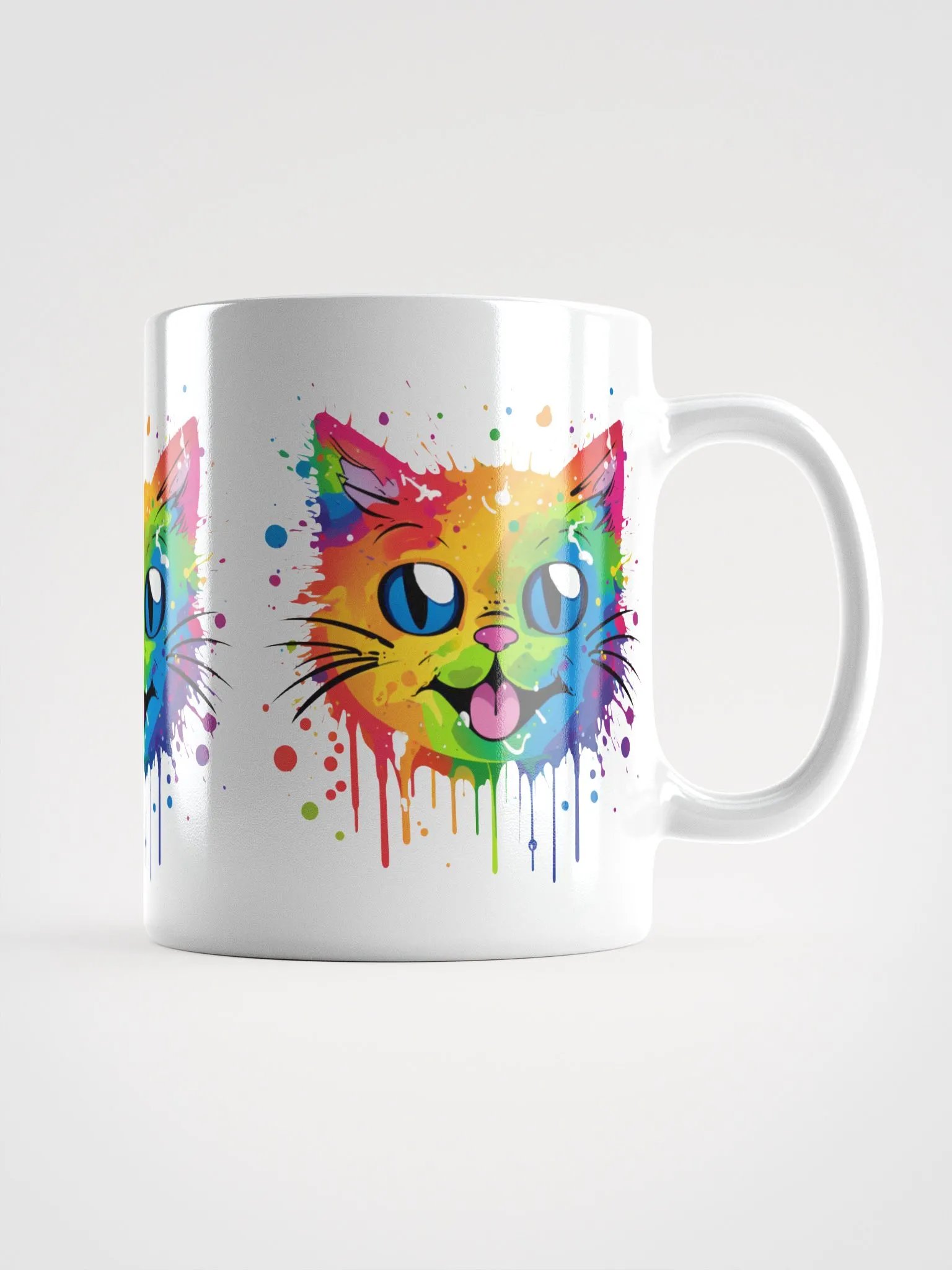 Splat Cat Rainbow Mug product image (2)