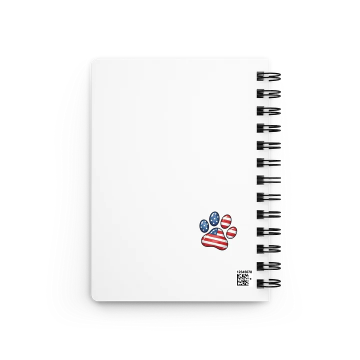 Patriotic Puppy Spiral Journal product image (2)