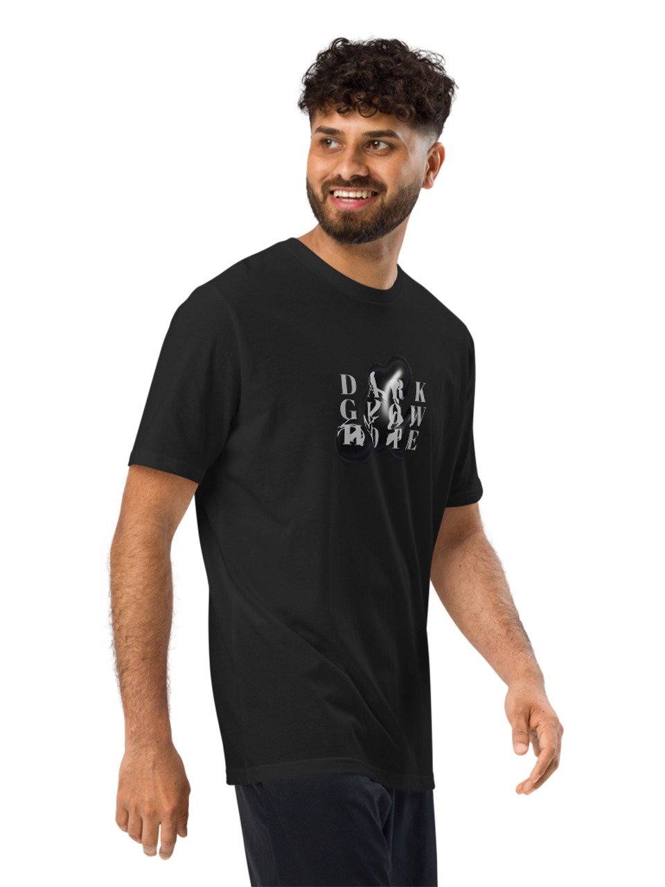 Dark Glow Hope – Under Armour® Premium Black T-Shirt product image (6)