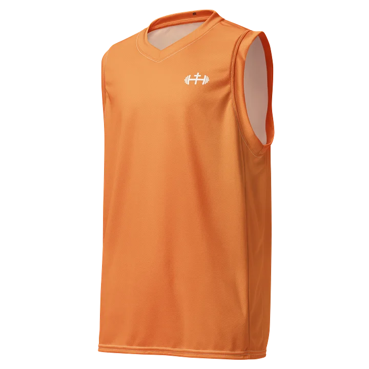 His House Performance V-Neck Muscle Tank - Orange product image (2)