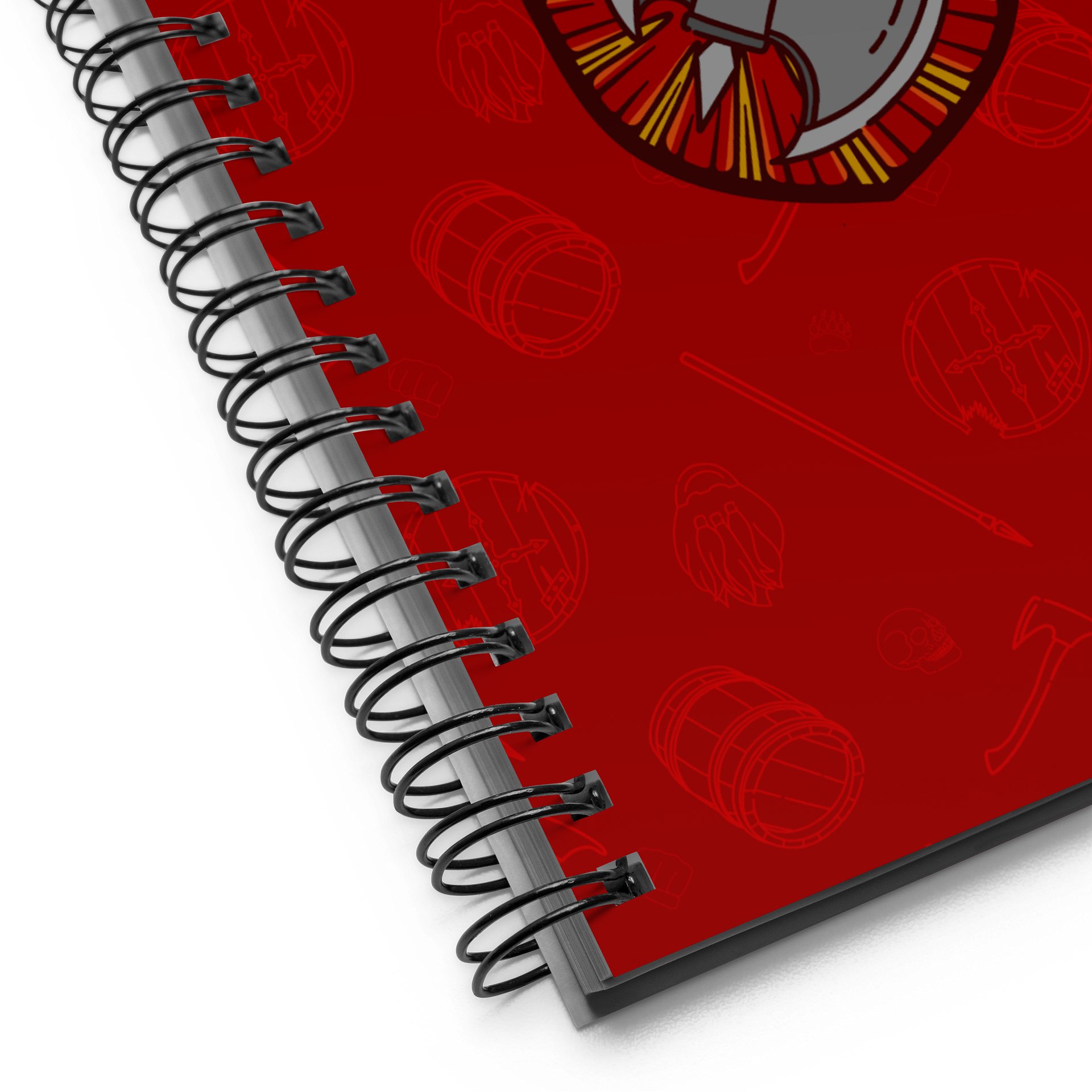 Barbarian Sprial Bound Notebook product image (3)