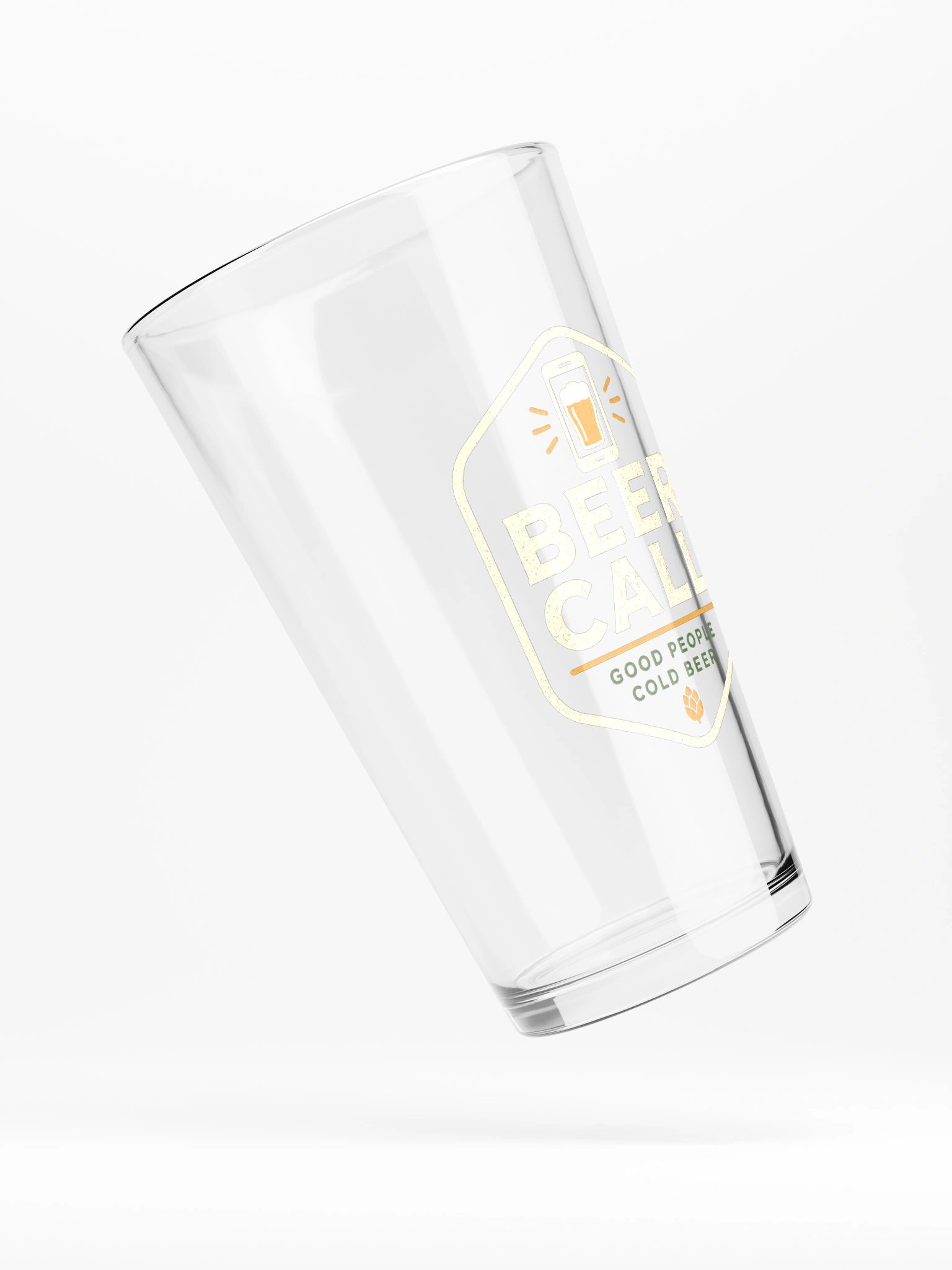 Beer Call Pint Glass product image (4)