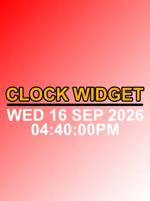 Clock Widget product image (1)