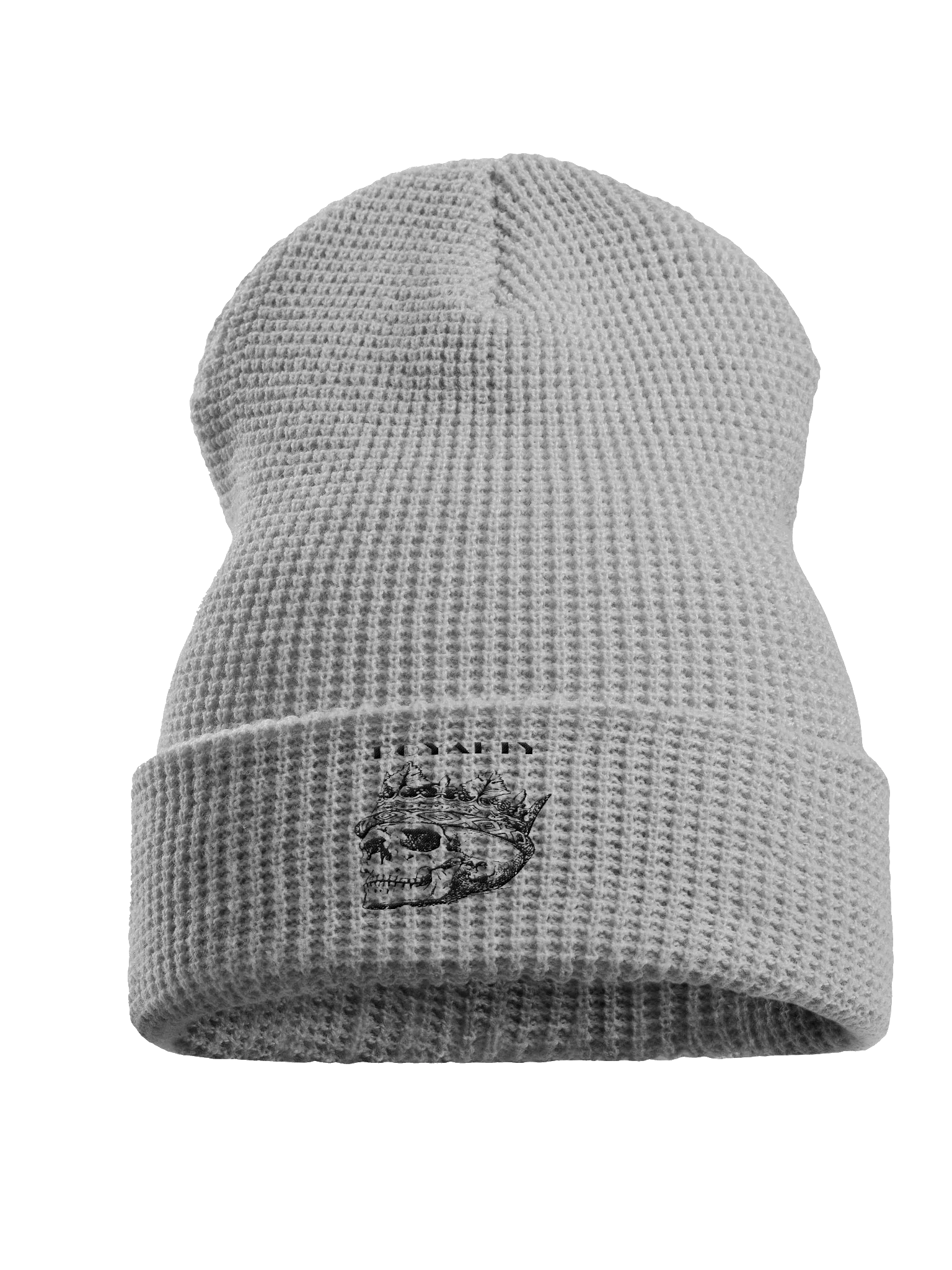 Royalty Series Black Print Beanie product image (2)