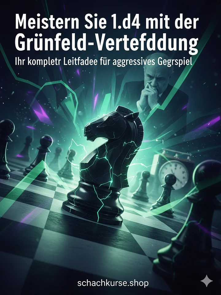 Meistern Sie 1.d4 mit der Grünfeld-Verteidigung: Ihr kompletter Leitfaden für aggressives Gegenspiel product image (1)