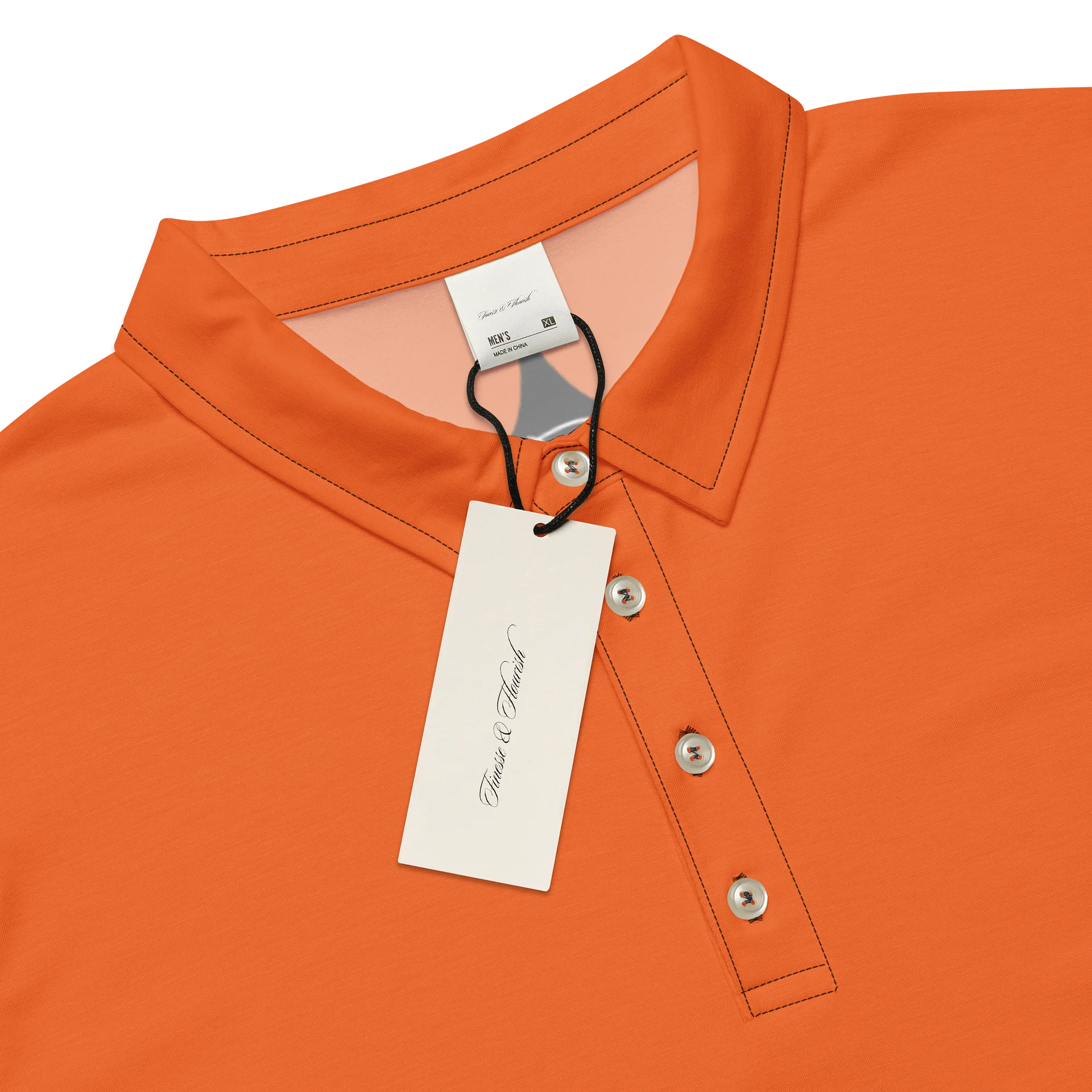 F&F Slim Fit Polo Shirt (ORG) product image (4)